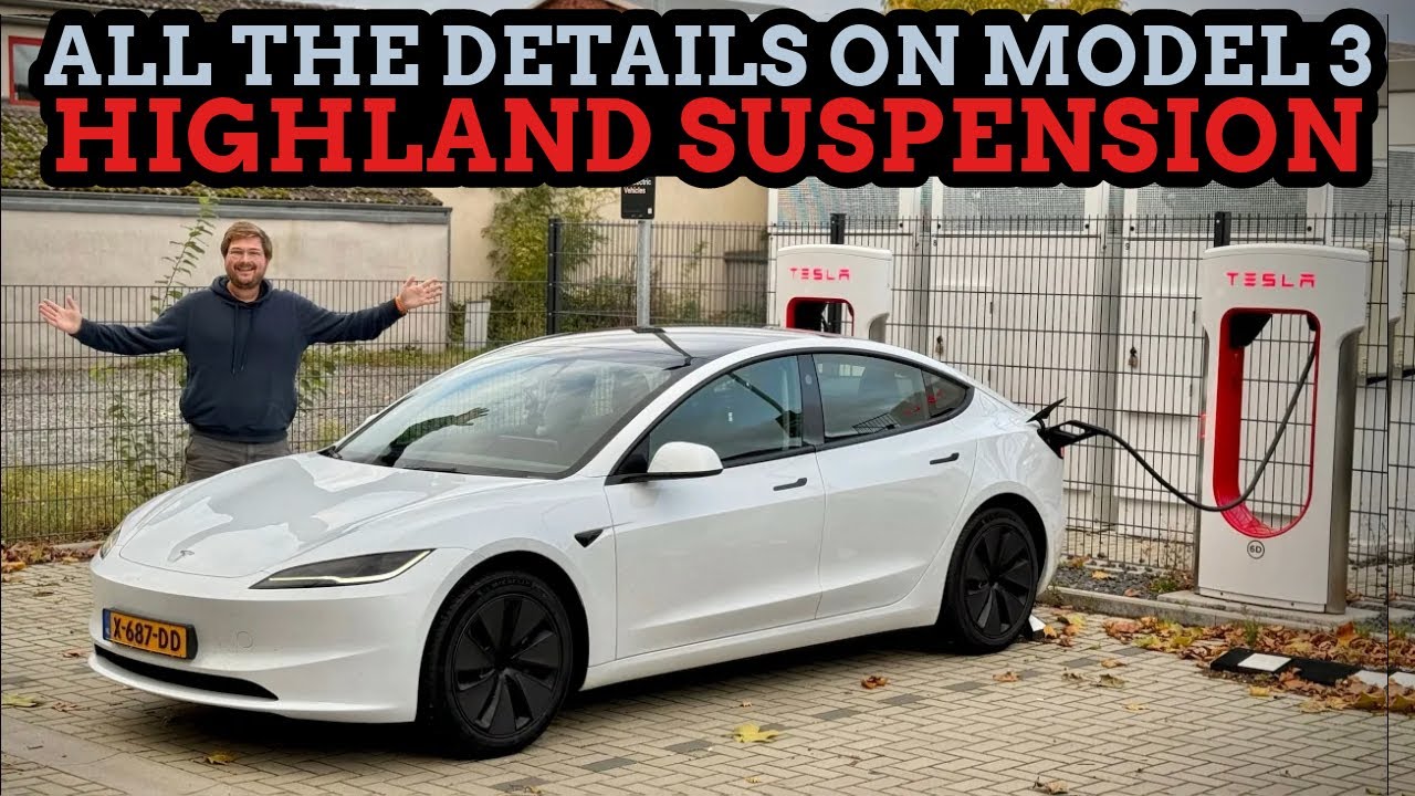 Model 3 Highland Suspension Improvements! Driving The New vs Old Version