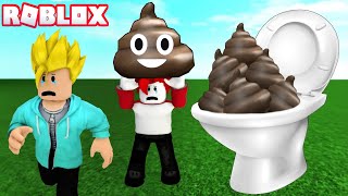 POTTY WALI GAME 💩💩 Don't Poop Yourself at School Obby In Roblox | Khaleel and Motu Gameplay