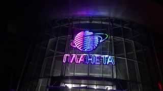 Рекламная вывеска с установленными пикселями RGB, Планета(Основа - Smart пиксель.Рекламная вывеска с установленными пикселями RGB., 2014-03-02T06:26:25.000Z)