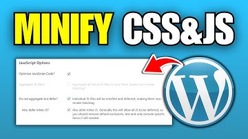 How To Minify CSS & JS in WordPress (Full Guide)