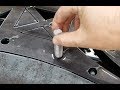 How to recut to enlarge clearance holes - and save the job - CNC Plasma Cutter Table