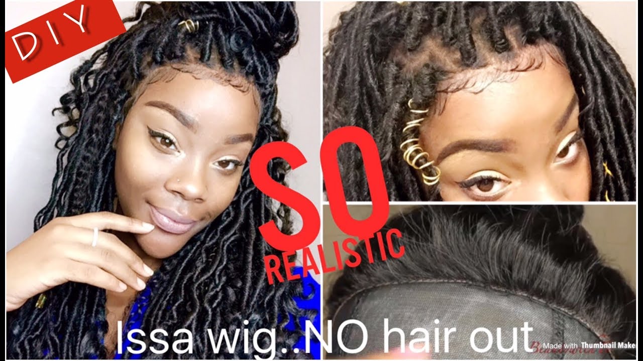 BEST DIY Goddess Loc Crochet Wig| Ft. VRBest Frontal| Zury| Saga