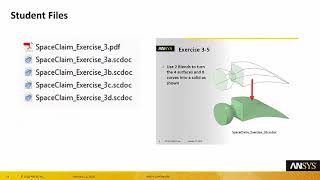 Ansys SpaceClaim Quick Introduction to the Materials: