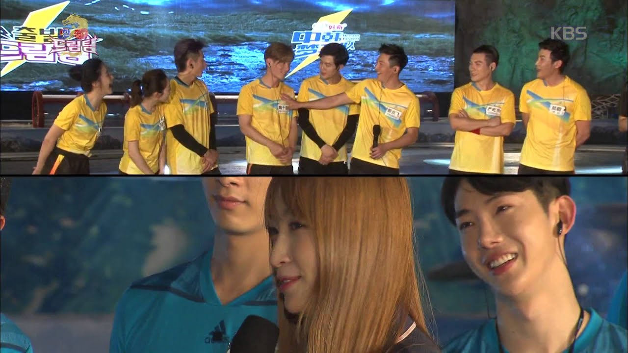 [Kbs world] 출발 드림팀 - 웨치앤상, EXID ´위 아래´ 재현..감탄.20150920