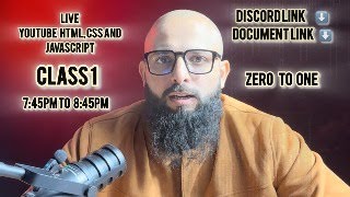 HTML, CSS & JavaScript – Class 1 | Zero to Hero | for Absolute Beginners