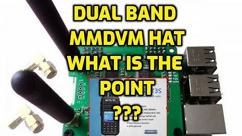 MMDVM DUAL HAT PI STAR RT3S ANYTONE 878 WHAT IS THE POINT ???