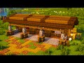 Minecraft: Easy Horse Stable Tutorial
