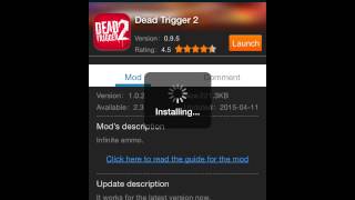 How to get infinite ammo on dead trigger 2 (no pc,but jailbreak required!)