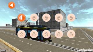 euro tram driver simulator 3D  game rewiew android// screenshot 5