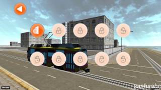 euro tram driver simulator 3D  game rewiew android// screenshot 4