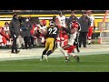 Najee Harris INSANE STIFF ARM vs. Browns