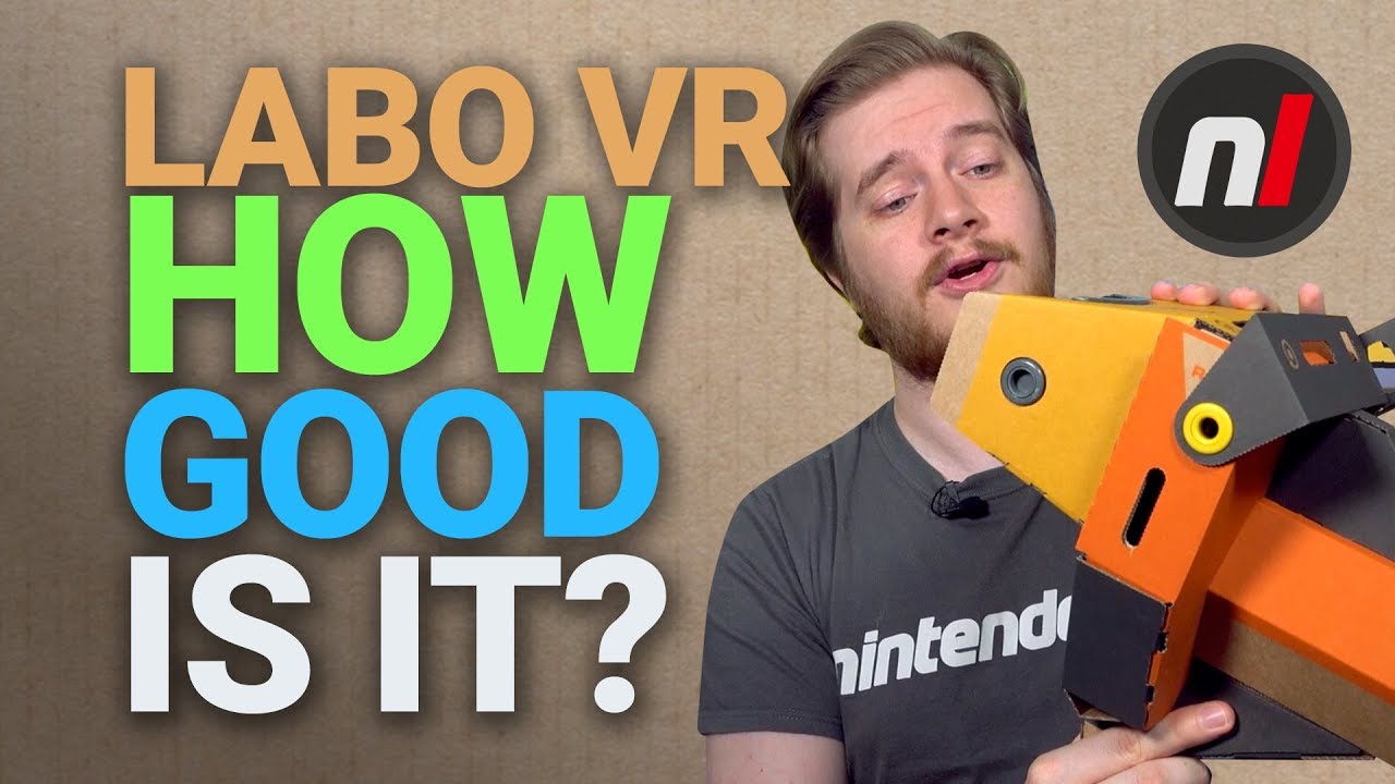 labo vr zelda We've Got Labo VR - How Good Actually Is It?