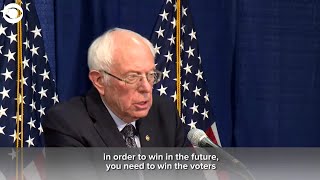 WEB EXTRA: Bernie Sanders Says Campaign Is Losing The Debate Over Electability