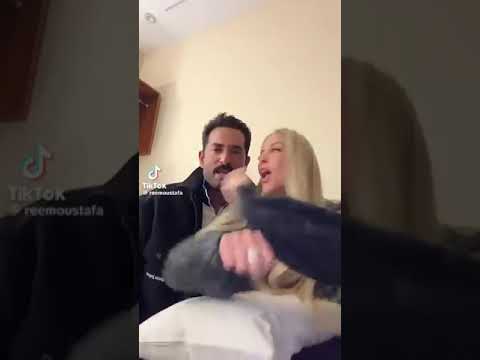 ريم مصطفى وعمر سعد سبين التصوير وبصورو تيك تك