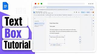 How to Insert a Text Box in Google Docs (Floating Note Box)