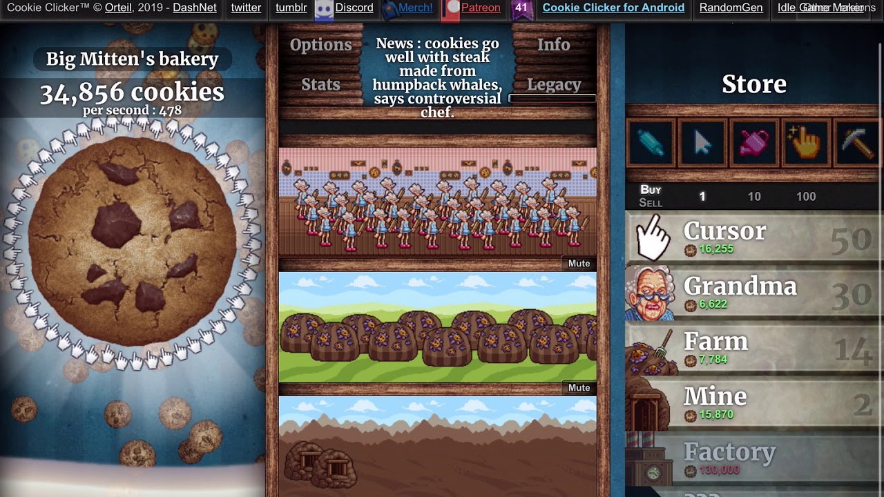 Cookie clicker! - YouTube