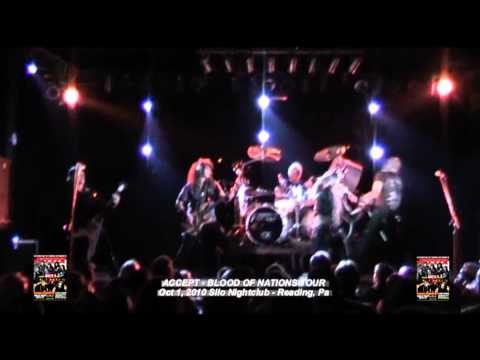 ACCEPT - Living for Tonight (Silo Nightclub Reading, Pa) Re -upload better audio