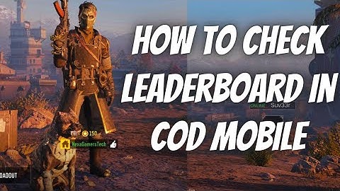 How to check leaderboard in cod mobile