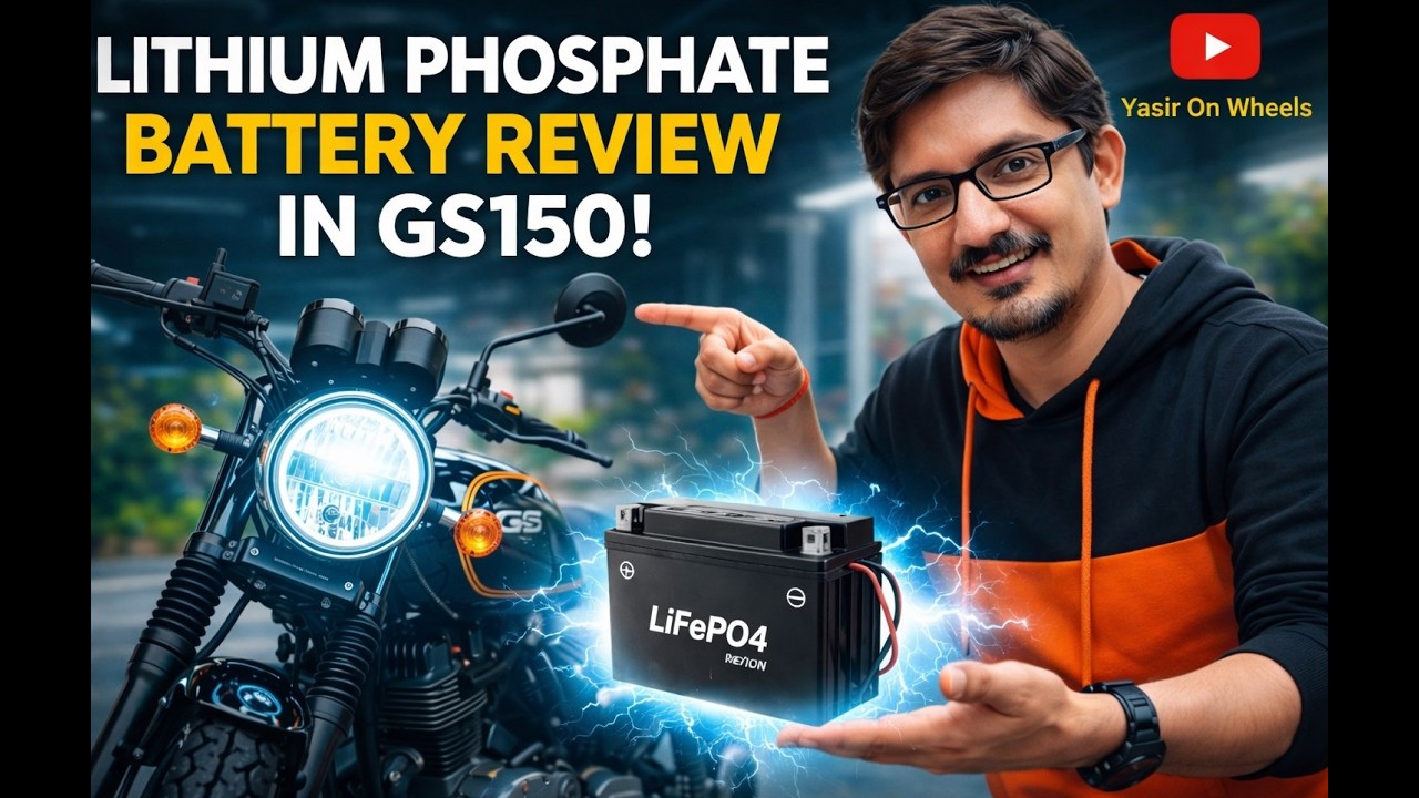 Lifepo4 Battery Review #gs150 Battery #lifepo4