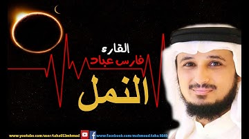سورة النمل بصوت فارس عباد بجودة عالية جدا