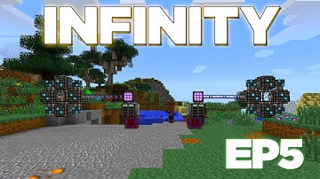 FTB Infinity - HOW TO: Singularities, Linking ME Networks - EP5 - [Modded Minecraft]