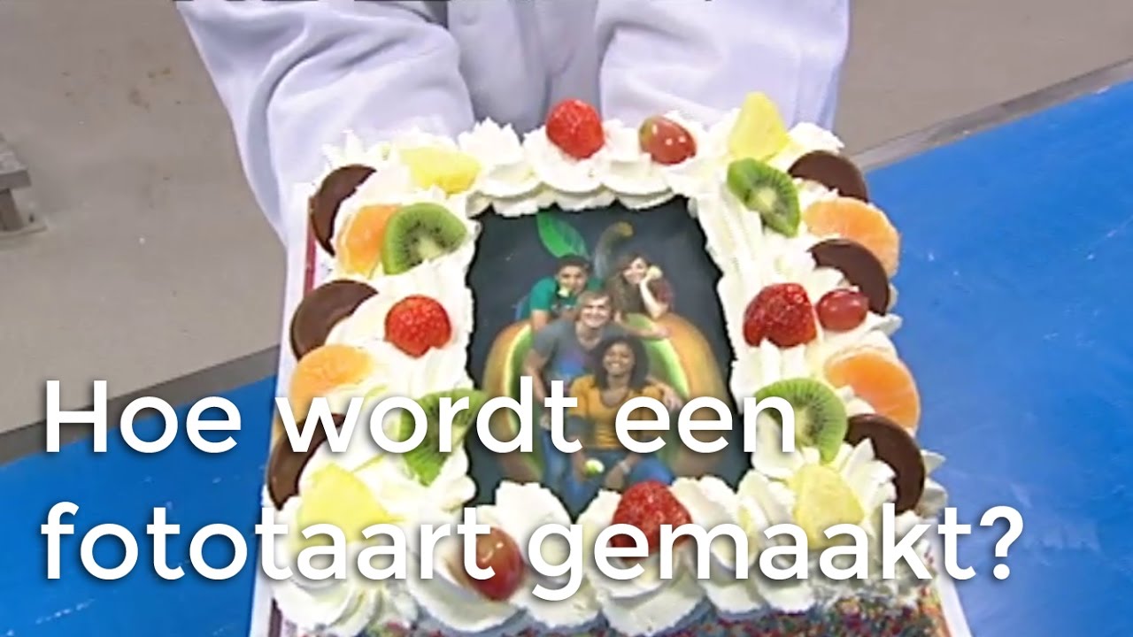 een fototaart | Doen Ze Dat Zo? YouTube