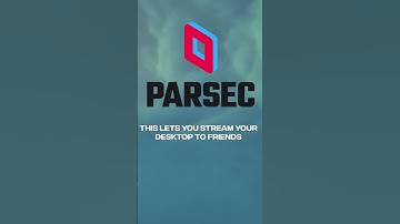 Useful apps #5 :Parsec #tech #techtok #viral #gaming #videogames #coop  #pc #technology #pcgaming
