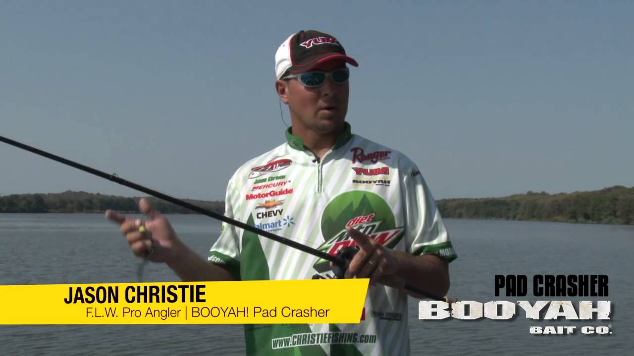 Fishing a BOOYAH Pad Crasher with Jason Christie 