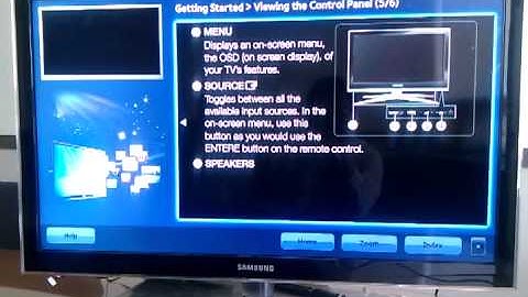 CSD e-manual on Samsung TV.3gp