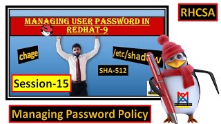 Password Management in Red Hat 9: Applying Policies and Changing Passwords | Session-15 #rhcsa #r...