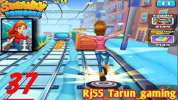 Subway Princess Runner - Gameplay Walkthrough Tutorial Part-37 All Levels Mobile Game (Android, iOs)
