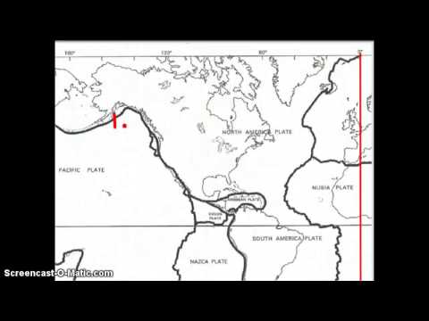 Plotting Earthquakes and Volcanos