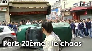 Paris : chaos dans le 20ème arrondissement