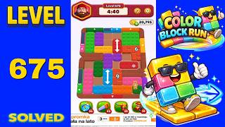 Color Block Run – Level 675 | Walkthrough