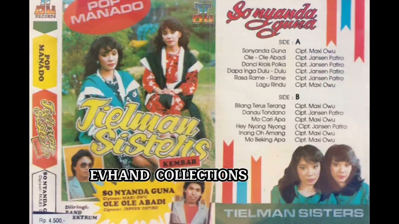 TIELMAN SISTERS - DANAU TONDANO (POP MANADO 80an)