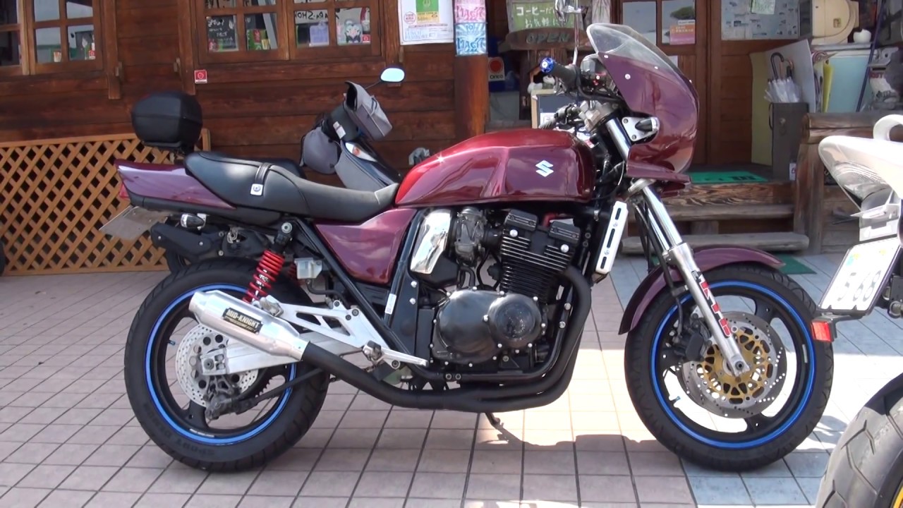 MID KNIGHTエキゾーストサウンドを聞け 1996 SUZUKI GSX400 IMPULSE