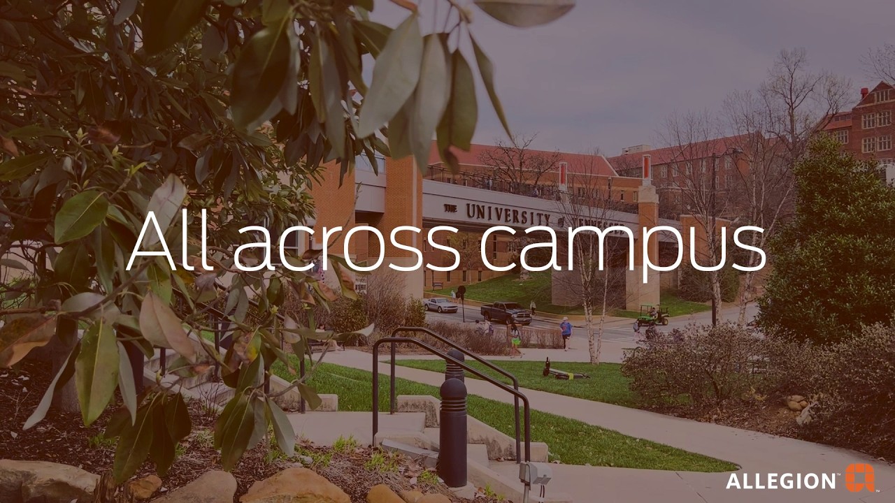 The University of Tennessee Mobile Credentials by Allegion