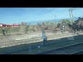 Russische militaire trein ontspoort