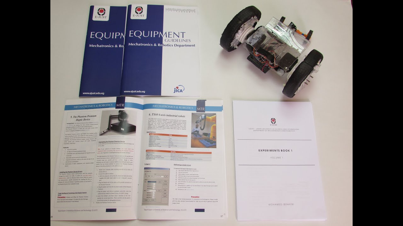 Walking Robot & MIT Printable mobile Robot (simple & low-cost materials ...