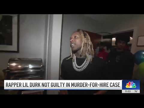 Rapper Lil Durk found not guilty in murder-for-hire case