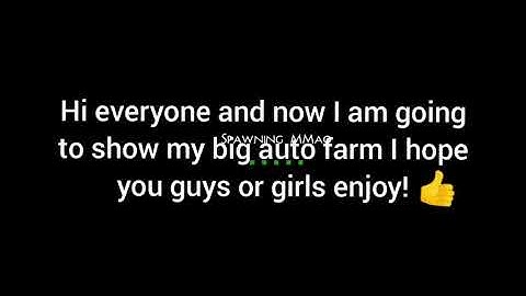 Automatic farm in Mini block craft 3D