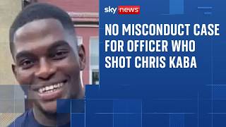 Officer who shot Chris Kaba will face no disciplinary proceedings