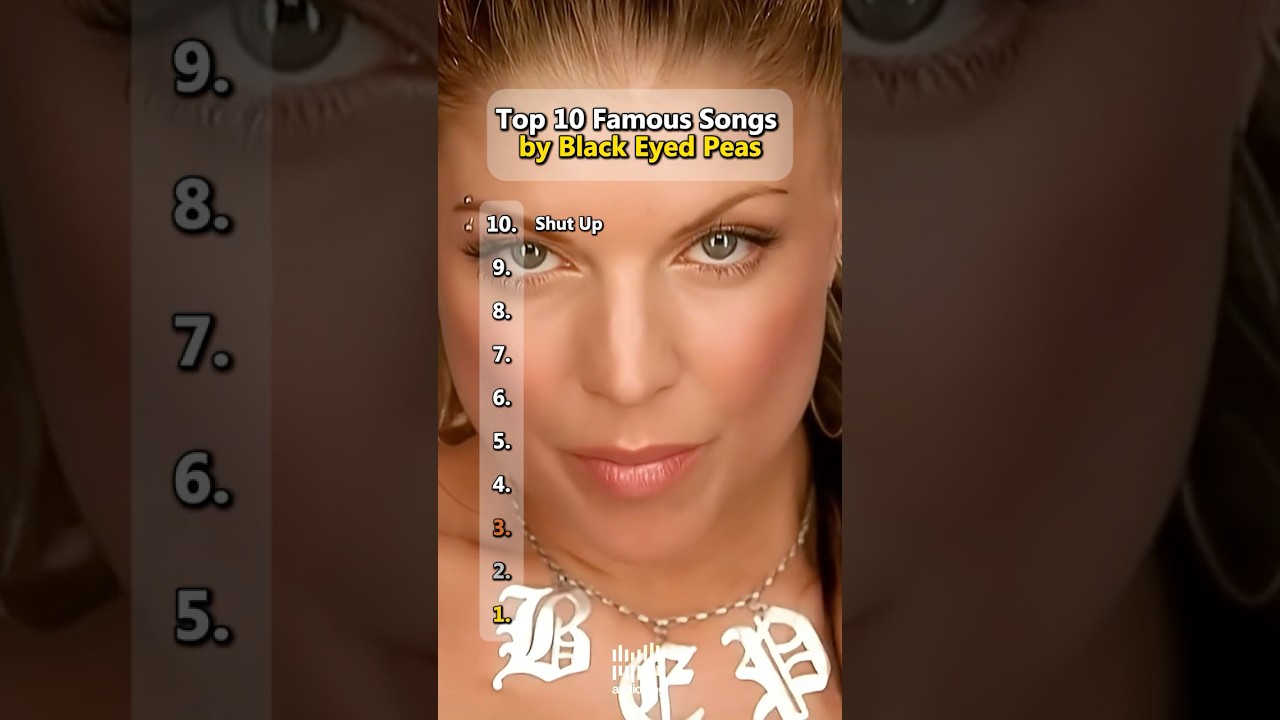 Top 10 Famous Songs by Black Eyed Peas
