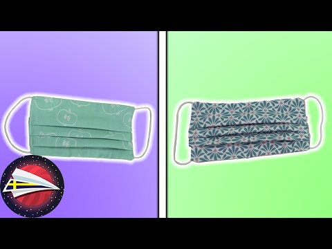 Video: Hur Man Gör En Mask Av Tyg: DIY Ansiktsmaskerinstruktioner