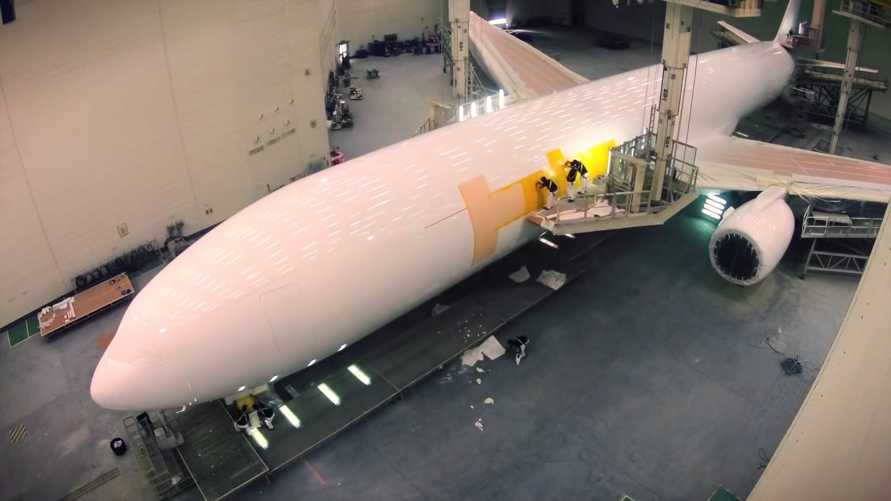 1 4 Emirates 777 300 Painting