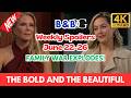The Bold and the Beautiful | FAMILY WAR EXPLODES | Week of June 22-26, 2026 #boldandbeautiful