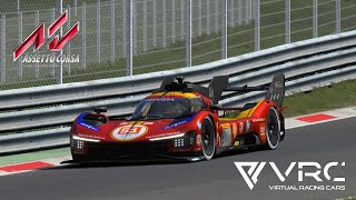 Assetto Corsa Ferrenzo P49 by Virtual Racing Cars WEC 2025 car Winner Test Gameplay ITA