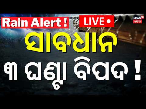 Live: ୩ ଘଣ୍ଟା ସାବଧାନ ! Low Pressure Forms Over Bay of Bengal | Odisha Weather News | Odia News