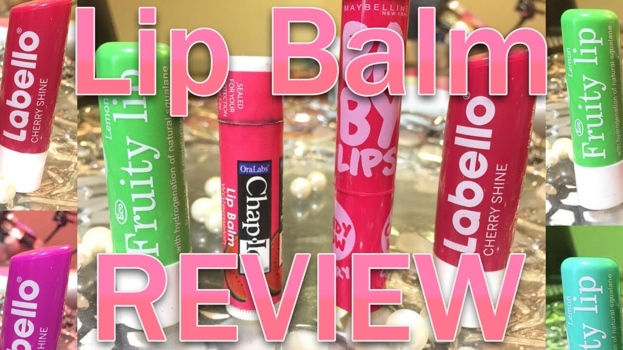 BEST LIP BALMS FOR PINK LIPS Honest Review YouTube BEST LIP BALMS FOR PINK LIPS Honest Review YouTube