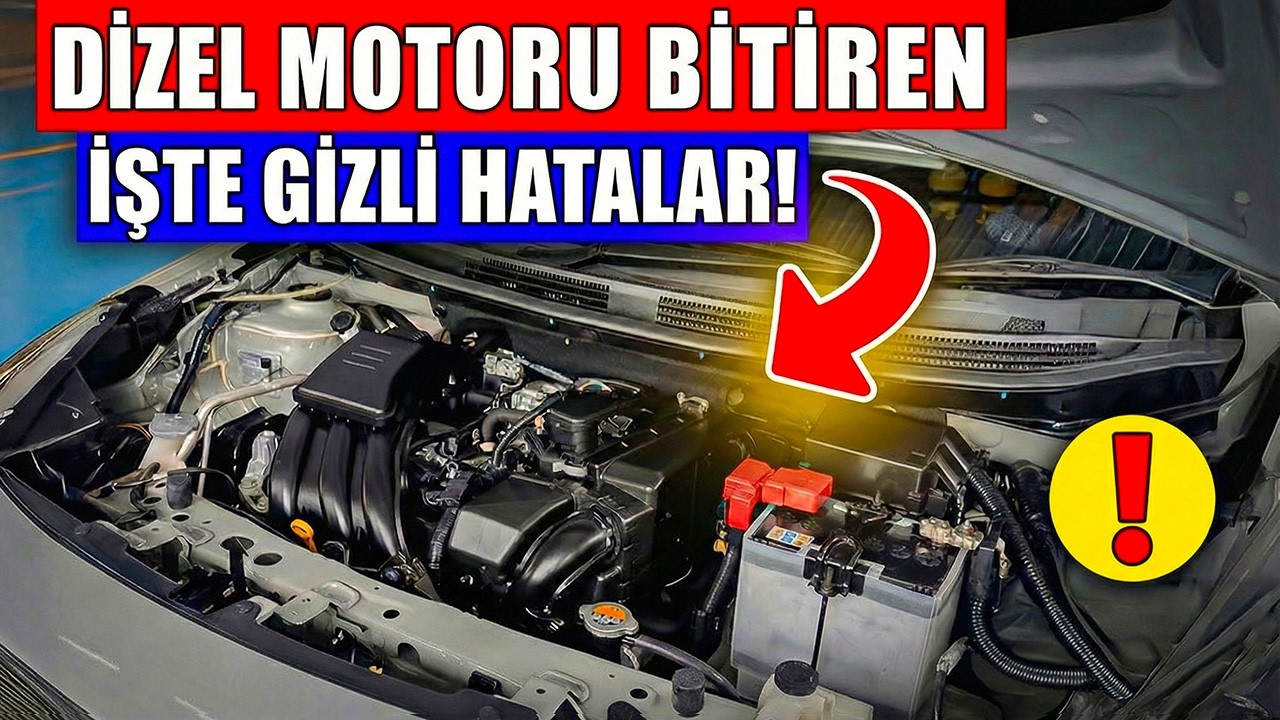 Dizel Motorunuzu Bitiren Herkesin Yaptığı 10 Büyük Hata! (Sen de Yapıyor Olabilirsin)